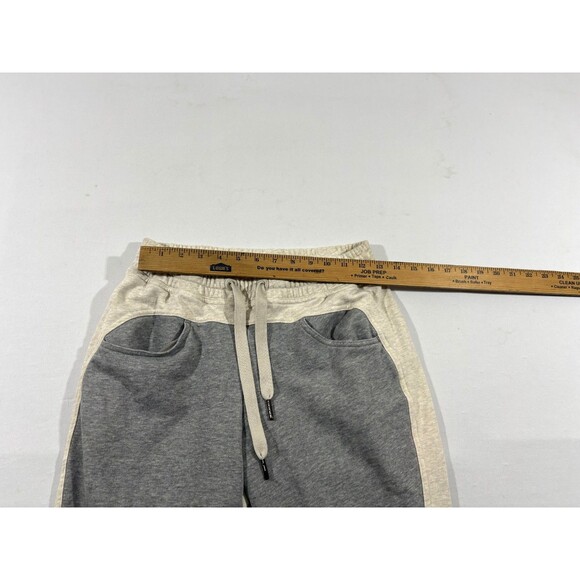 Adidas Stella McCartney Pants Womens Gray Fleece Crop Sweatpants Gym Casual Sz S - Picture 3 of 10
